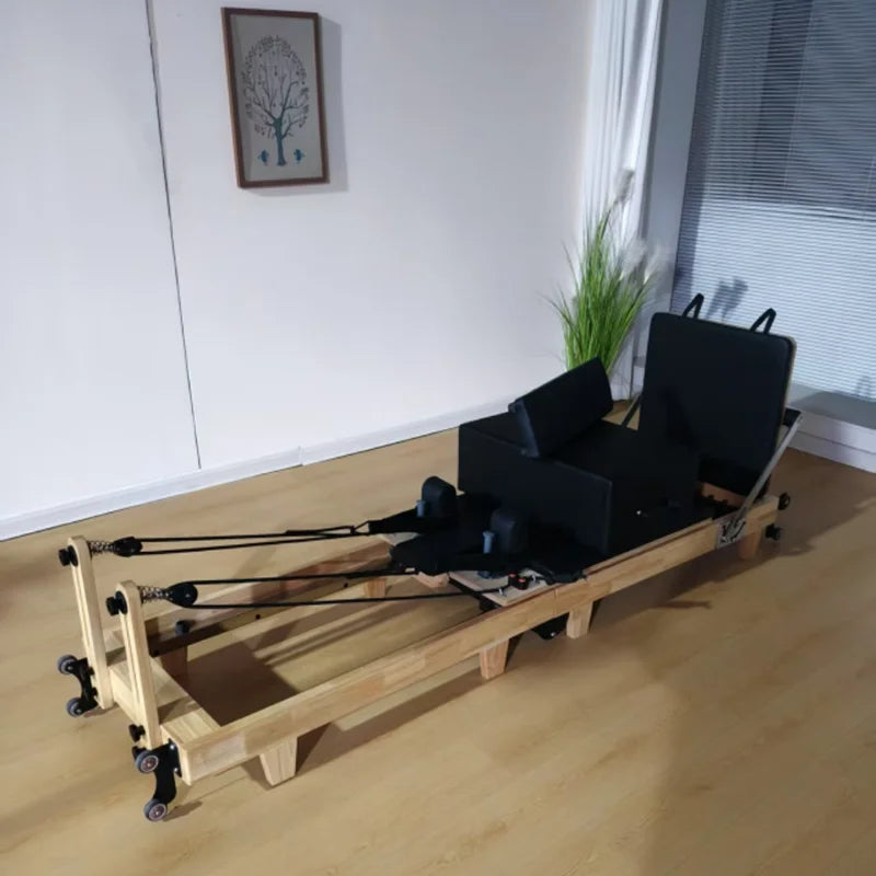 Private School Soft House Fold Pilate Reformer Yoga Big Fitness Equipment Pilate Core Bed