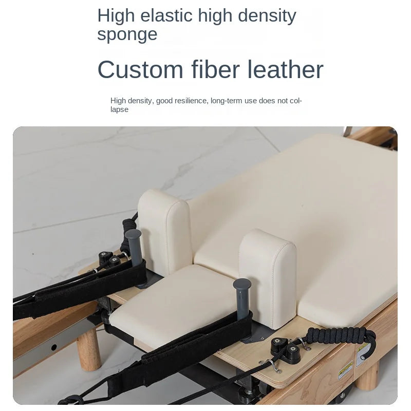 Private School Soft House Fold Pilate Reformer Yoga Big Fitness Equipment Pilate Core Bed